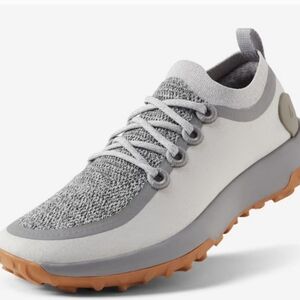 Allbirds Women’s Neutral Gray and Gum Trail Runner Sneakers
